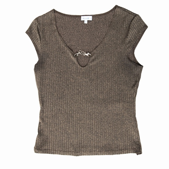 Vintage Y2K Charlotte Russo Tops with Swivel Snap Hook - Picture 8 of 13